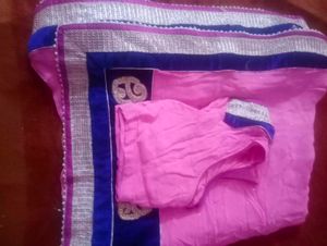 Elegant Pink Saree