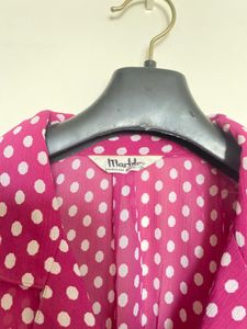 Polka casual shirt 🌸
