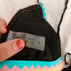 Chic Black Bikini Top