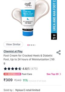 Chemist At Play Foot Cream