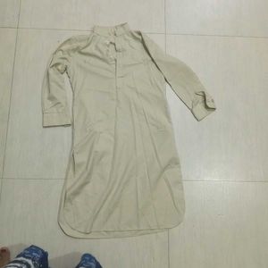 Beige Tunic Dress