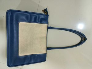 Charles &amp; Keith Blue Tote Bag