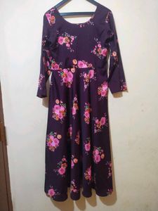 Floral Anarkali Suit