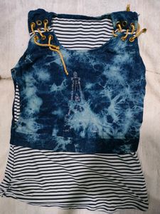 Sleeveless Trendy Top