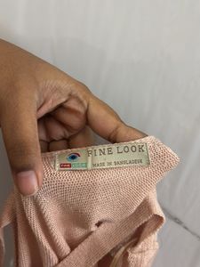 Criss Cross Back Long Sleeve Top