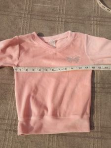 Kids' Cozy Velvet Sweatshirts