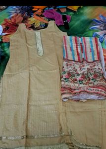 Brand new Designer Embroidered Suit Set Soft Fabri
