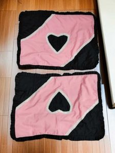 Hearts Indie Aesthetic Throw Pillow Covers
