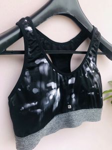 Black &amp; White Sports Bra