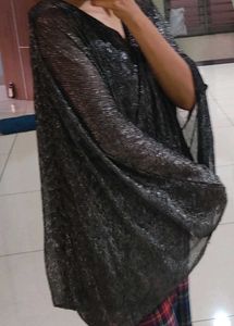 Silver Shimmer Party Top