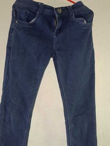 Dark Blue Denim Jeans