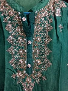 Emeraled Green Suit Set
