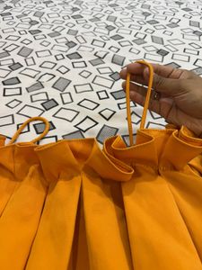 Ruffled Yellow Top