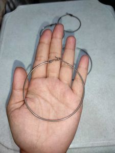 Silver Hoop Earrings
