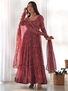 premium georgette anarkali dress