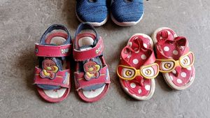 Kids Footwear Pack Of 3