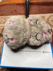 Sale Winter Faux Fur Bunny Earmuffs,Adjustable Fuz