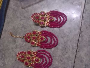 Pink Earrings