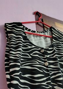 Sleeveless Umbrella Top For Girls