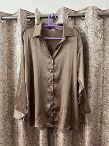 Elegant Satin Stlish shirt