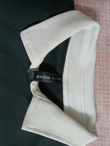 Layered Look Mock Neck Top