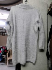 OFFWHITE MIDI WINTER DRESS