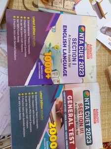 All New Nta Cuet Exam Book