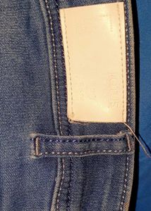 Navy Blue Denim Jeans