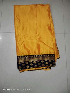 Yellow &amp; Blue Saree