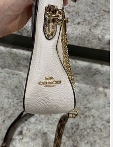 Coach White Handbag