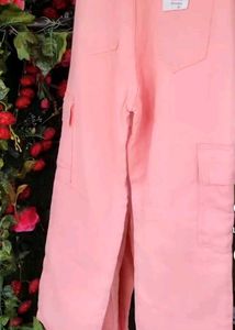 Pink Cargo Pants