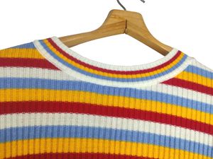 Striped Knit Top