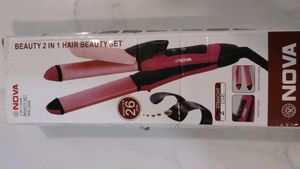 Nova 2-in-1 Hair Styler Strathner And Curler