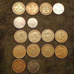 50 Paise Definitive &amp; Commomerative Complete Set