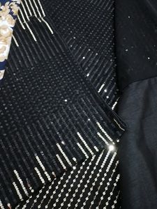 Black Golden Women Saree
