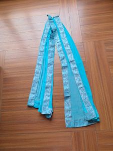 Full Suit &Teal Dupatta Chiffon with Silver Detail