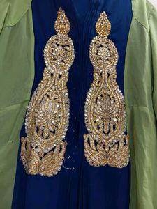 Double Colour Gown