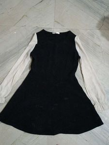 Black Dress with Sleeves