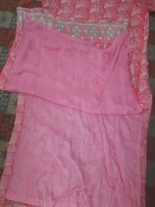 Pink Printed Kurta