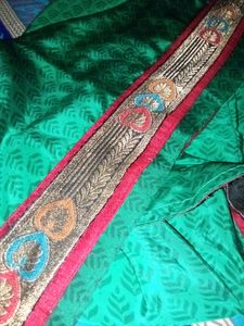 Heavy Satin Silk Saree