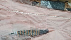 Pink Embroidered Kurta With Sharara And Dupatta