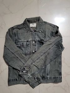 Gray Denim Jacket
