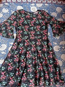 Beautiful Lace/Net Floral Dress
