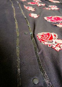 Floral Embroidered Abaya