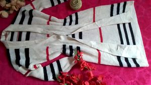 Striped Knit Cardigan