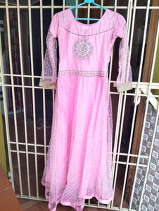 Light Pink Gown Wid Dupatta..