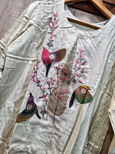 Elegant Embroidered Kurta ABSOLUTELY New