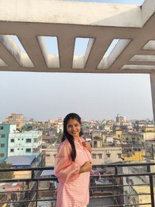 Pink Checkered Dress