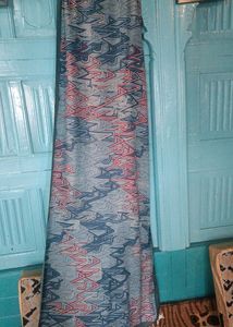 Blue Printed Stole