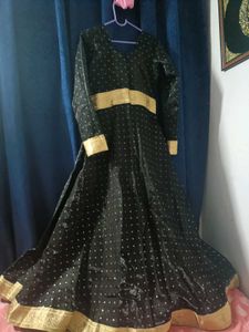 Elegant Black Ethnic Gown